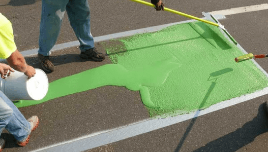 Thermoplastic Durables Line Painting in Vancouver