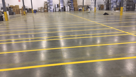 Warehouse Line Painting in Vancouver